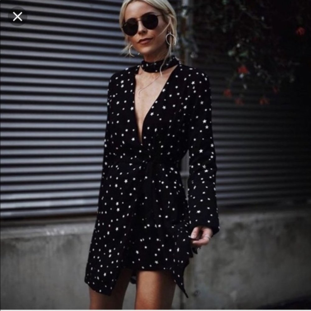 J.A.O. star print dress